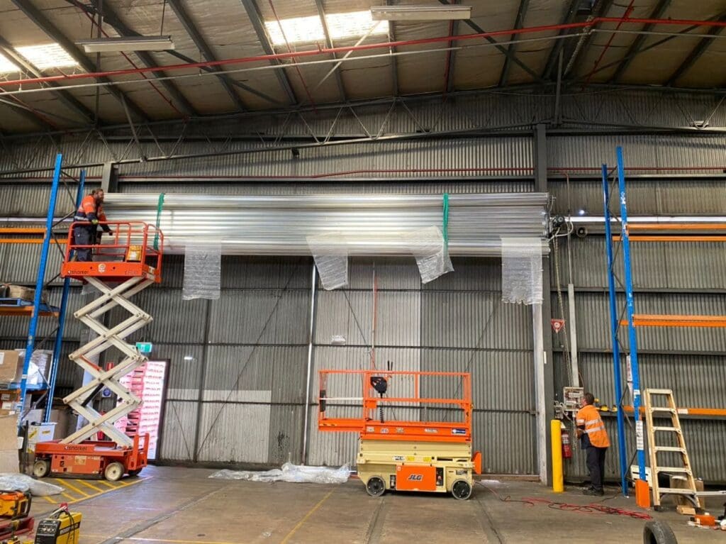 100mm Steel Shutter Roller Door Service & Repairs 5