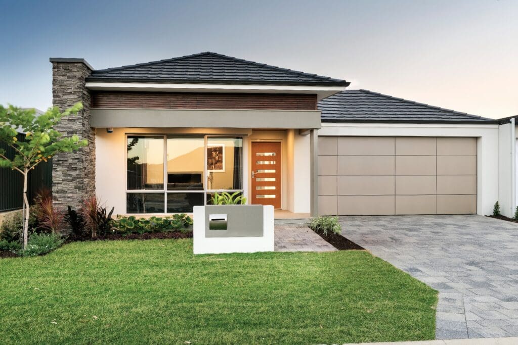 Aluminium Composite offset design Champagne Residential Garage Door Repair & Service 12